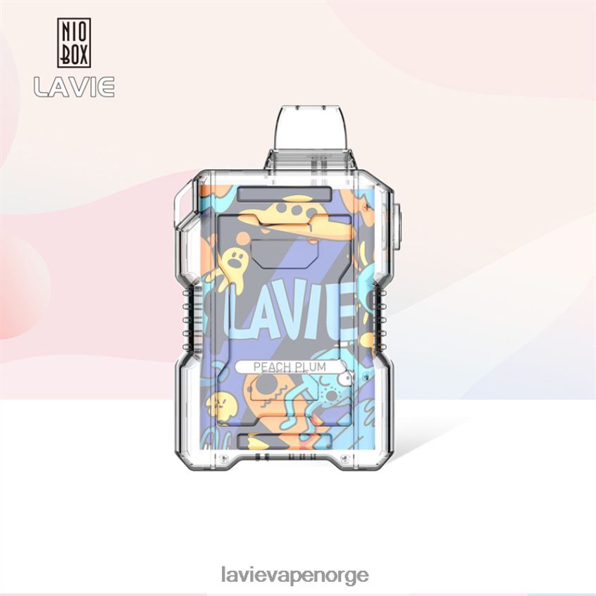4P8266198 Lavie Vape Oslo | fersken plomme LAVIE NIO BOX 9000 drag